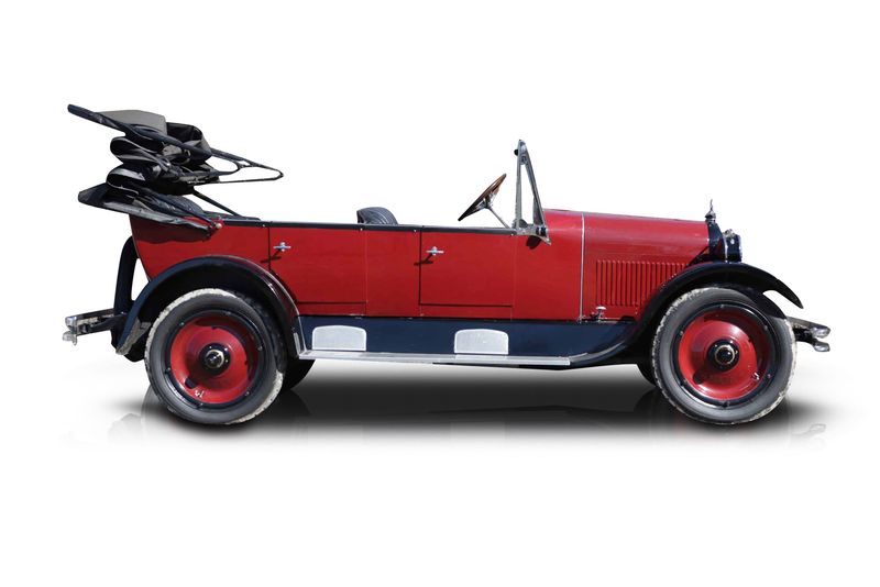 An incredible side shot photo of aReo Model T-6 that you should buy.