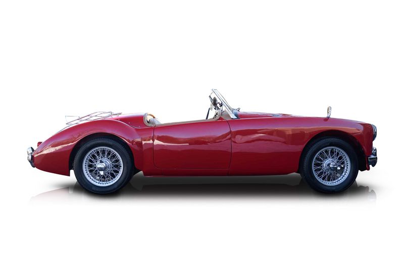 An incredible side shot photo of aMG MGA that you should buy.