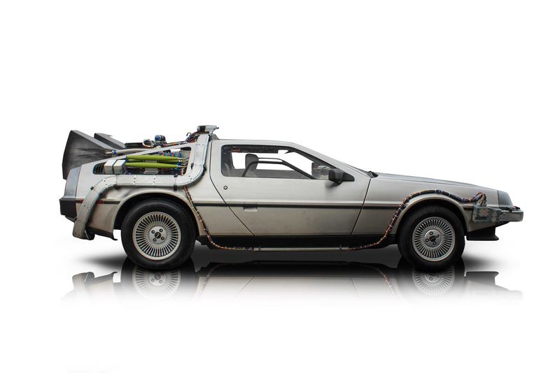An incredible side shot photo of aDeLorean DMC 12 that you should buy.
