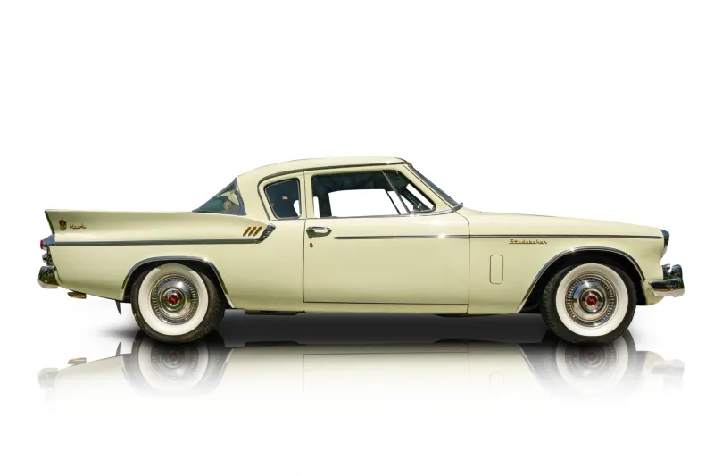 An incredible side shot photo of aStudebaker Hawk that you should buy.