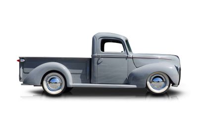 Passenger side photo of 1940 Ford Pickup