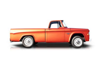 Passenger side photo of 1967 Dodge D100
