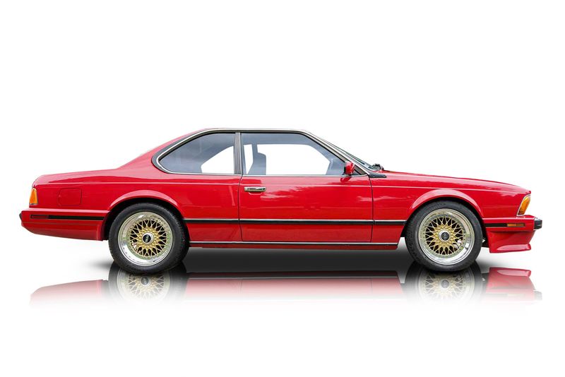 An incredible side shot photo of aBMW 635CSi that you should buy.