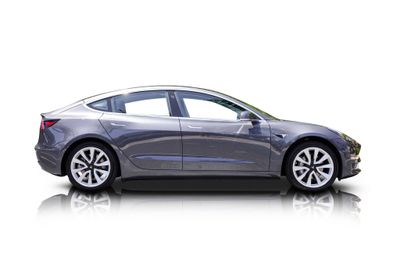 Passenger side photo of 2018 Tesla Model 3