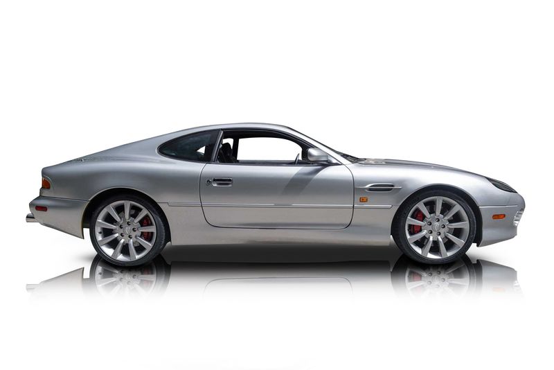 An incredible side shot photo of aAston Martin DB7 that you should buy.