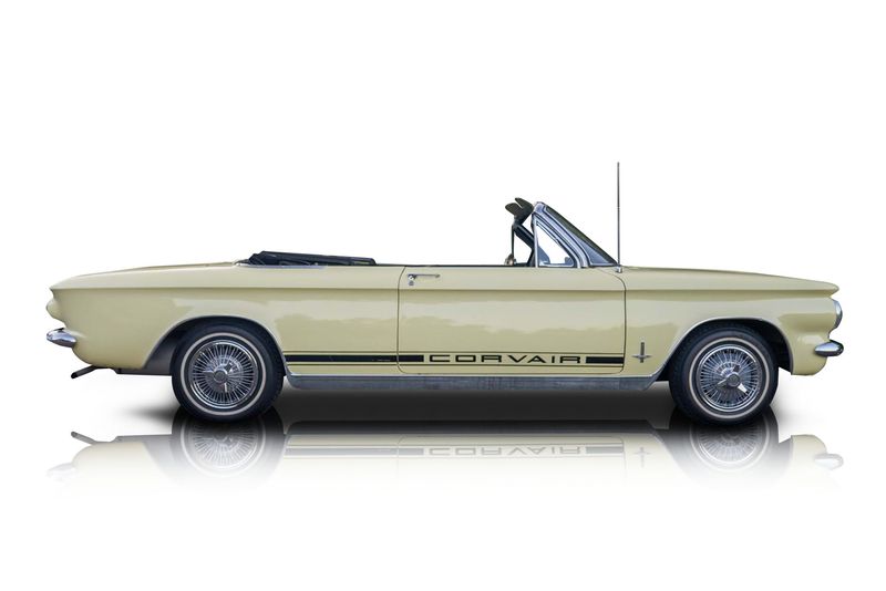 An incredible side shot photo of aChevrolet Corvair that you should buy.