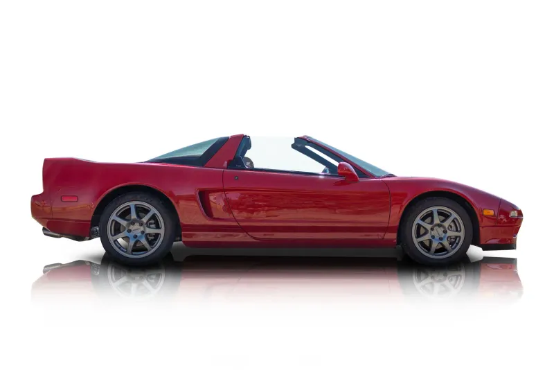 An incredible side shot photo of aAcura NSX that you should buy.