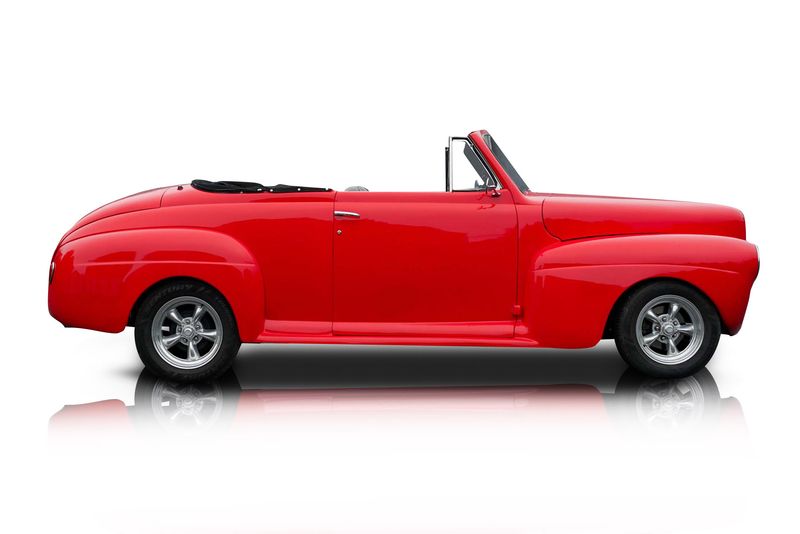 An incredible side shot photo of aFord Super Deluxe that you should buy.
