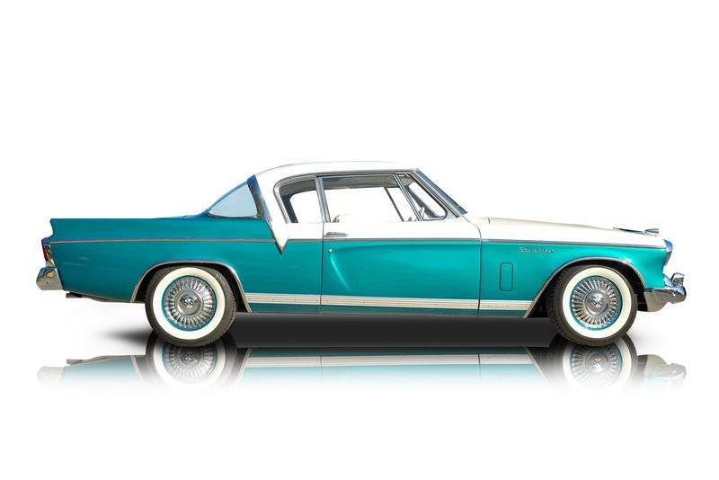 An incredible side shot photo of aStudebaker Golden Hawk that you should buy.