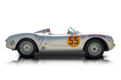Passenger side photo of 1956 Porsche 550 Spyder