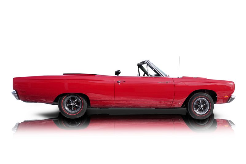 An incredible side shot photo of aPlymouth Road Runner that you should buy.