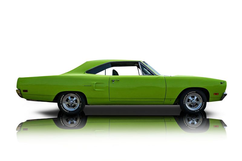 An incredible side shot photo of aPlymouth Road Runner that you should buy.