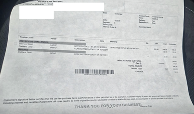 Service record 1 of 1