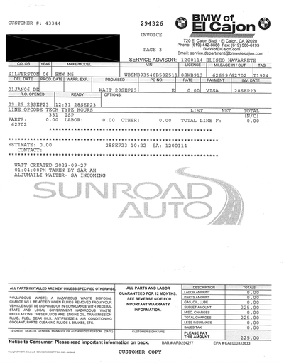 Service record 3 of 7