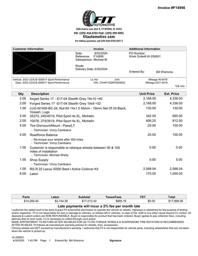 Service record 3 of 17