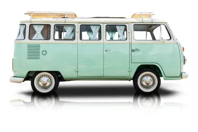 Passenger side photo of 1977 Volkswagen Bus