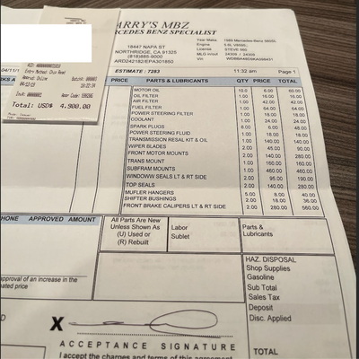 Service record 1 of 1