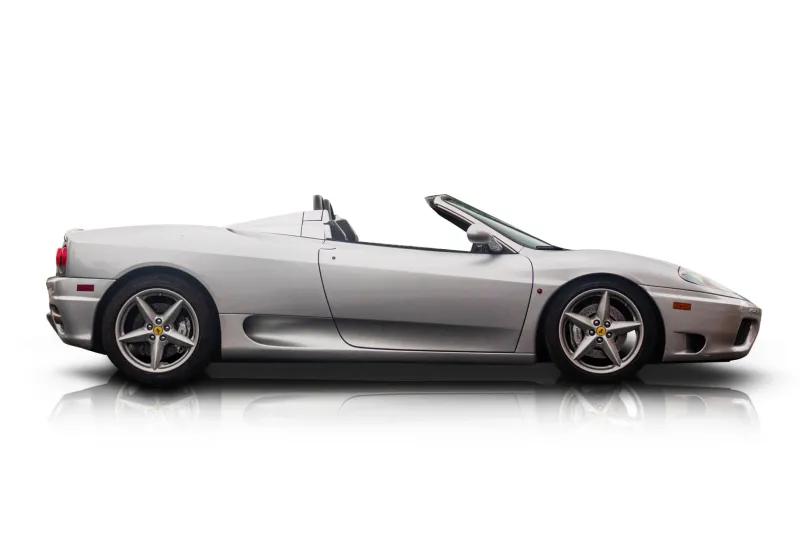 An incredible side shot photo of aFerrari 360 that you should buy.