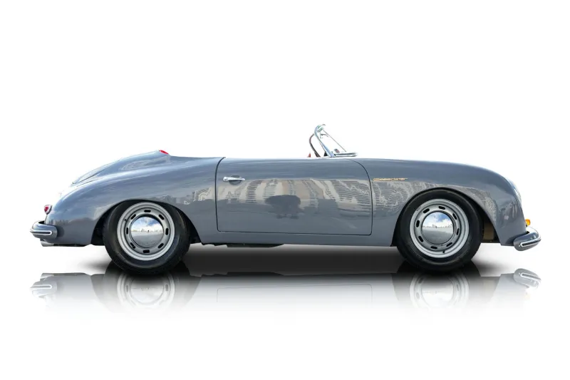 An incredible side shot photo of aPorsche 356 that you should buy.