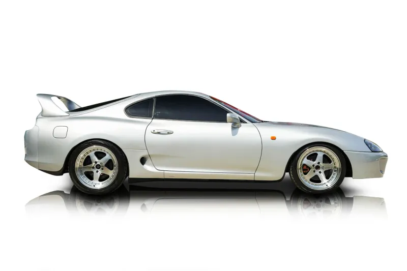 An incredible side shot photo of aToyota Supra that you should buy.