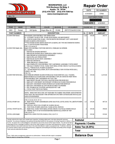Service record 1 of 3