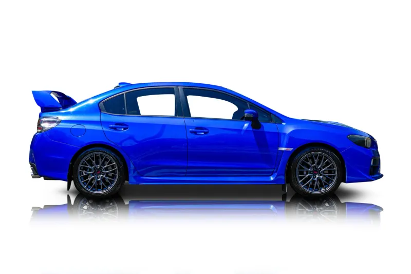 An incredible side shot photo of aSubaru WRX that you should buy.