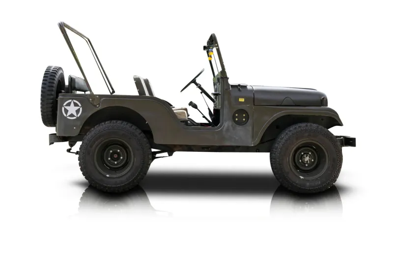 An incredible side shot photo of aJeep CJ-5 that you should buy.