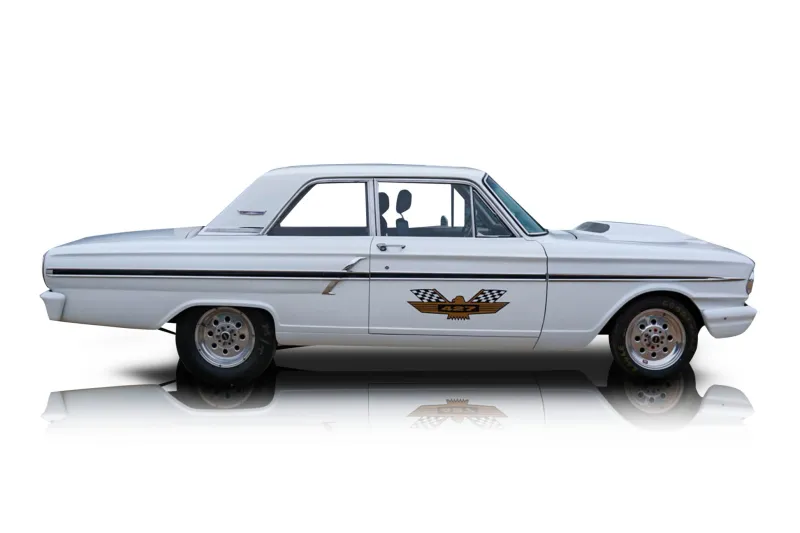 An incredible side shot photo of aFord Fairlane that you should buy.