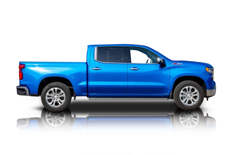 An incredible side shot photo of aChevrolet Silverado 1500 that you should buy.