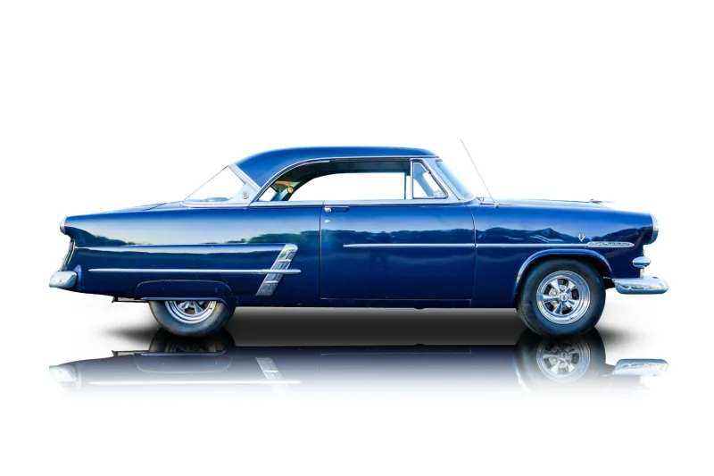 An incredible side shot photo of aFord Crestline that you should buy.