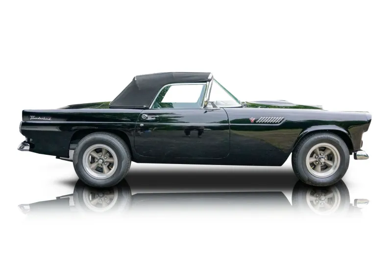 An incredible side shot photo of aFord Thunderbird that you should buy.