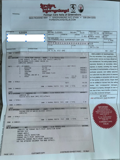 Service record 2 of 2