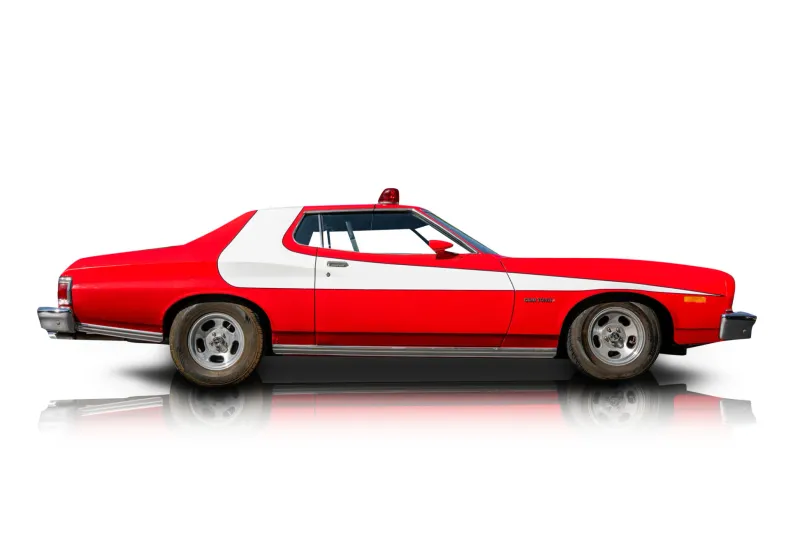 An incredible side shot photo of aFord Torino that you should buy.