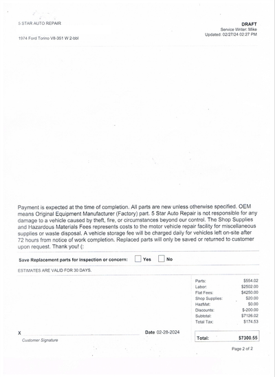 Service record 2 of 4