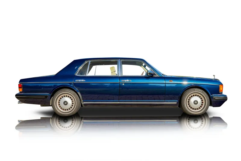 An incredible side shot photo of aRolls-Royce Silver Dawn that you should buy.