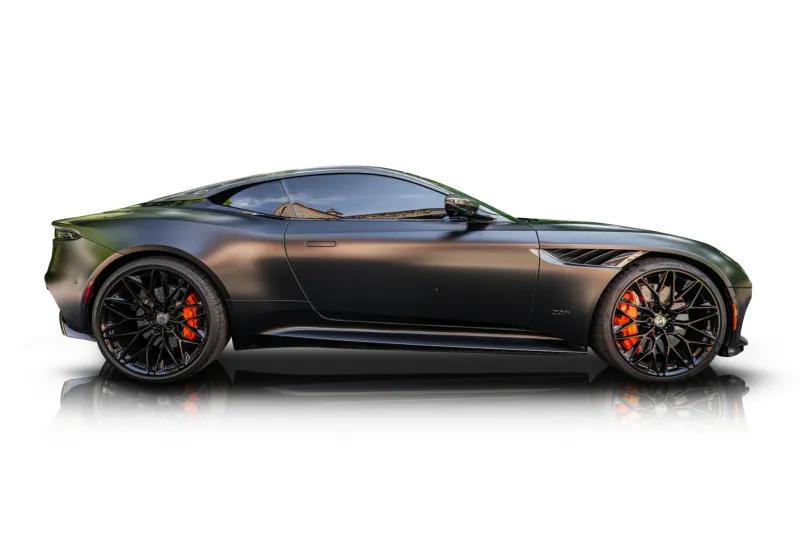 An incredible side shot photo of aAston Martin DBS that you should buy.