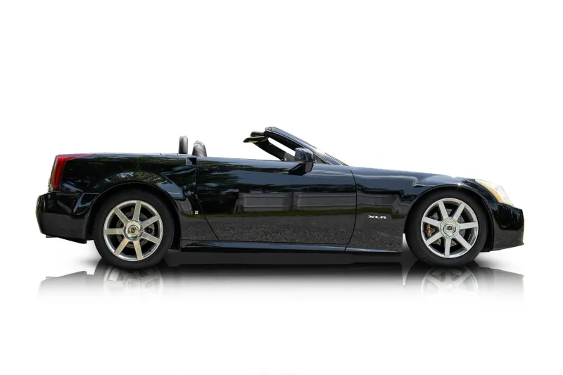 An incredible side shot photo of aCadillac XLR that you should buy.