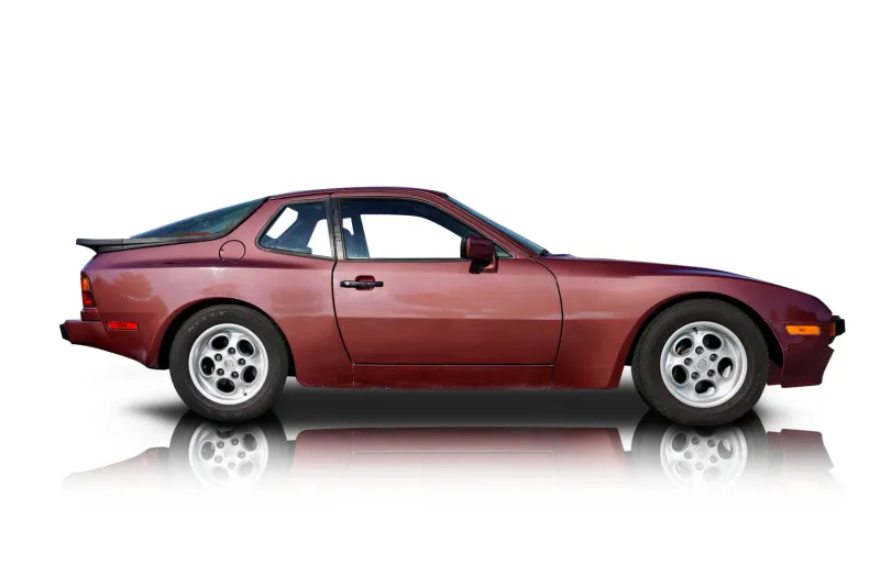 An incredible side shot photo of aPorsche 944 that you should buy.