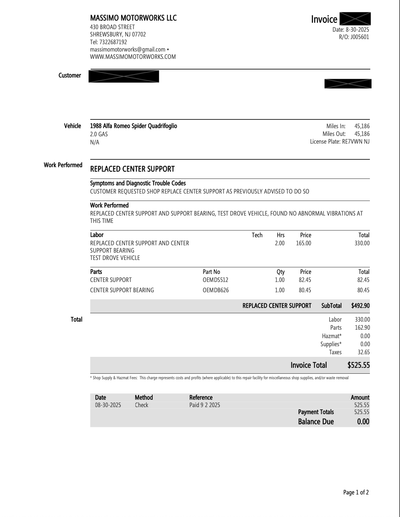Service record 5 of 5