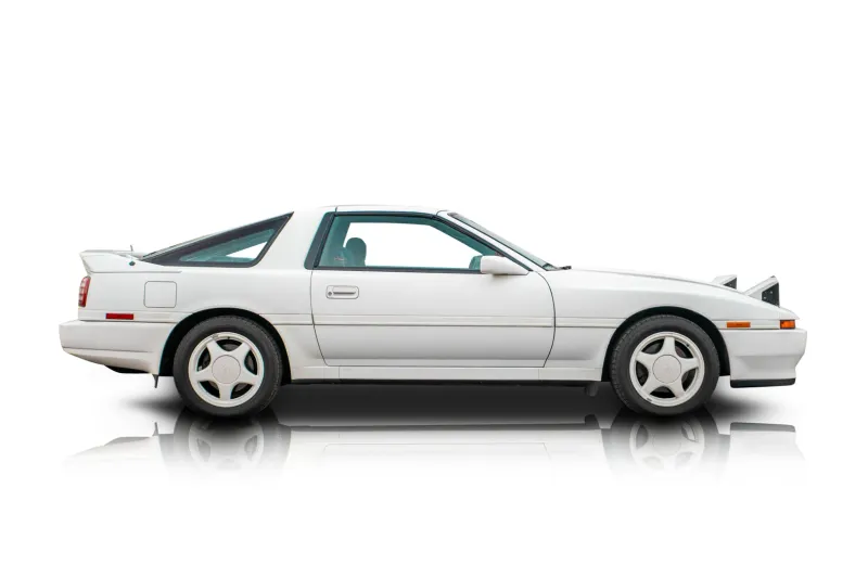 An incredible side shot photo of aToyota Supra that you should buy.