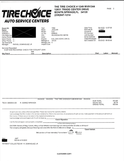 Service record 3 of 10
