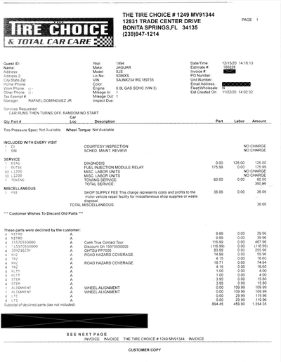 Service record 6 of 10