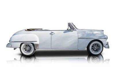 Passenger side photo of 1950 Plymouth Deluxe PE Model