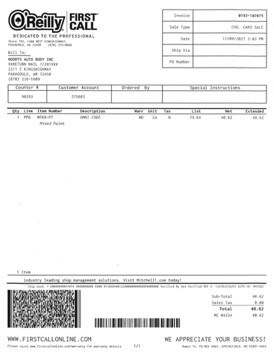 Service record 27 of 42