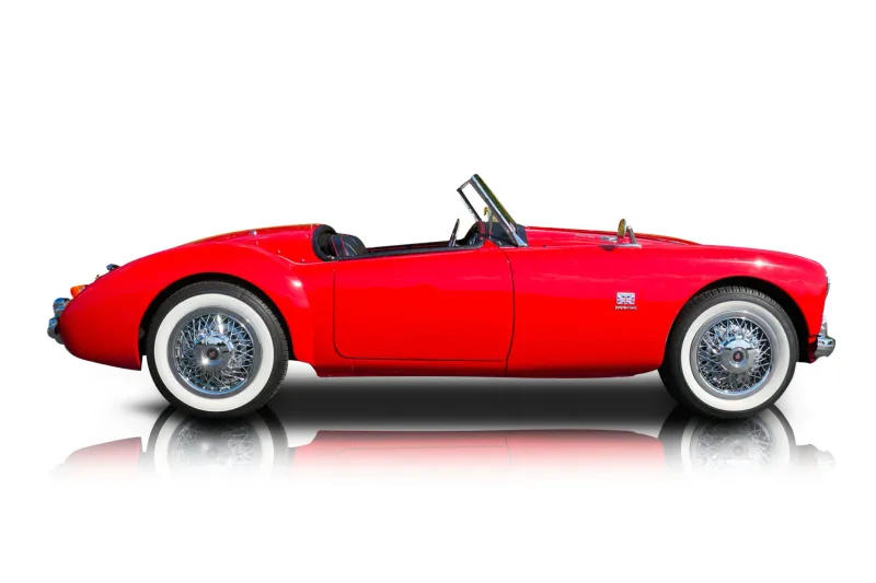 An incredible side shot photo of aMG MGA that you should buy.