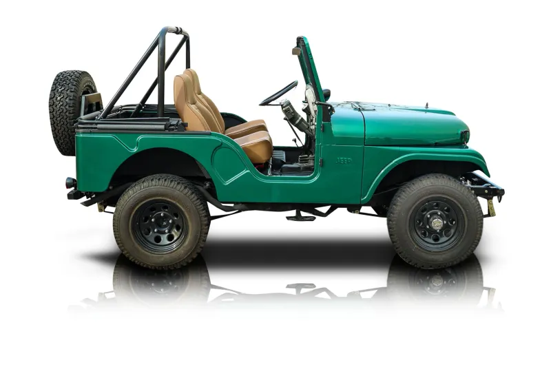 An incredible side shot photo of aJeep CJ-5 that you should buy.