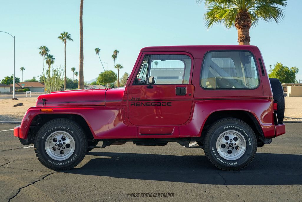 1991 Jeep Wrangler Renegade for sale