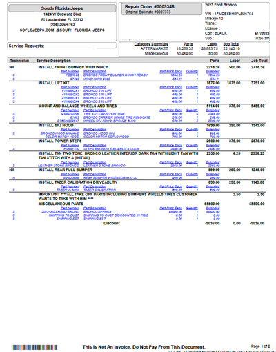 Service record 2 of 5