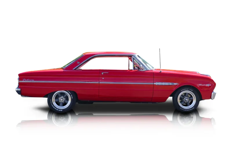 An incredible side shot photo of aFord Falcon that you should buy.