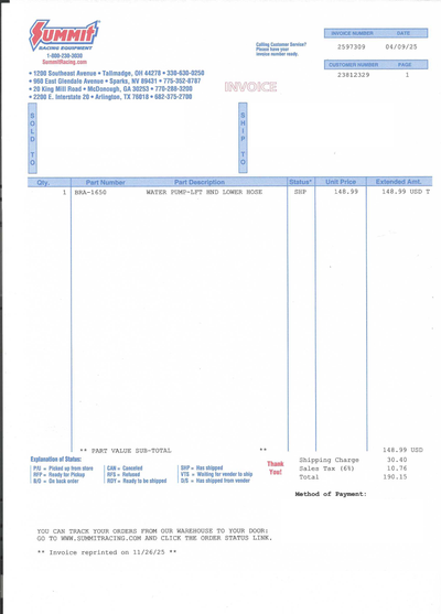 Service record 13 of 27